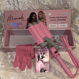 NIB Pink Mermade Hair Beach Waver 25mm/32mm Pro Waver Hair✨ Effortless Waves